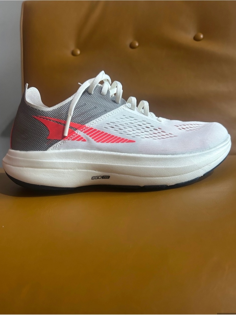 Altra Women's White and Coral Athletic Road Shoe